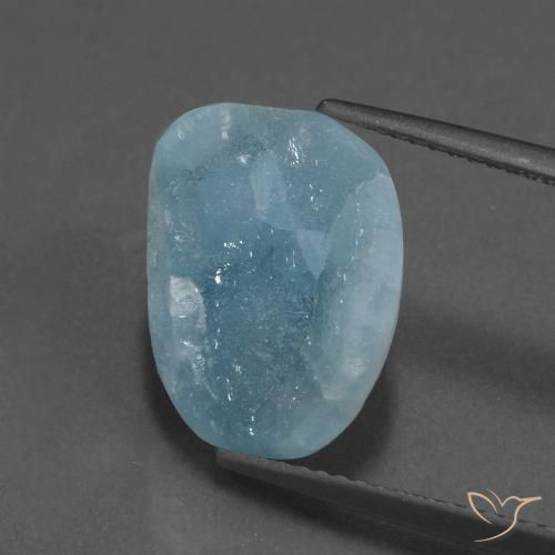 7.52ct Naturel Vert bleu clair Hémimorphite Druse, Fantaisie, Opaque