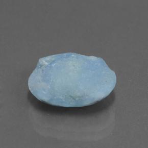 Hémimorphite Druse Bleu azur électrique naturelle Forme fantaisie, 6.52 ct, Opaque
