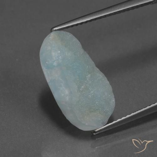 7.48ct Naturel Bleu clair Hémimorphite Druse, Fantaisie, Opaque