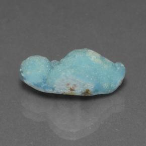 Hémimorphite Druse Vert bleuâtre naturelle Forme fantaisie, 4.33 ct, Opaque