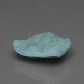 Druse d'hémimorphite bleue naturelle forme fantaisie, 4,91 ct, opaque