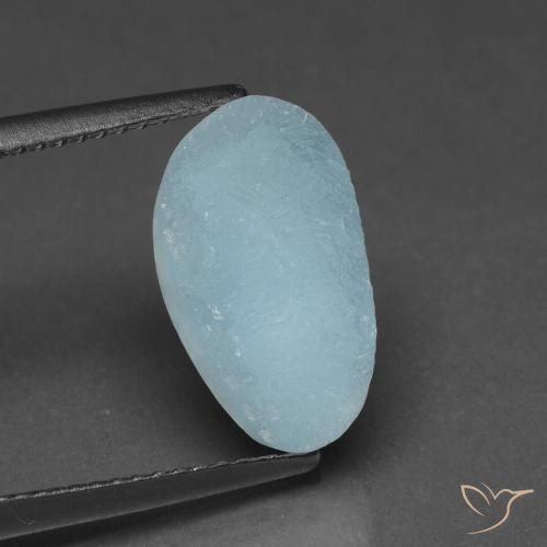 4.99ct Naturel Vert bleu clair Hémimorphite Druse, Fantaisie, Opaque