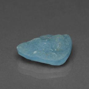 Hémimorphite Druse Bleu aquatique naturelle Forme fantaisie, 4.49 ct, Opaque