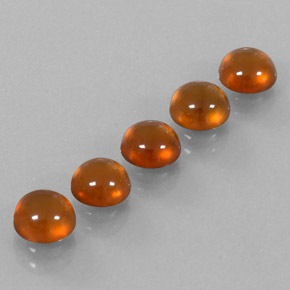 Achetez naturel ct orange grenat hessonite gems, transparent, en provenance madagascar chez gemselect. en stock, livraison internationale!