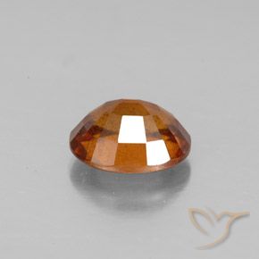 Grenat Hessonite Medium Orange  naturelle ovale, 1.56 ct, VS-SI