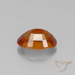 Grenat Hessonite Medium-Dark Orange  naturelle Coupe ovale, 1.64 ct, VS-SI