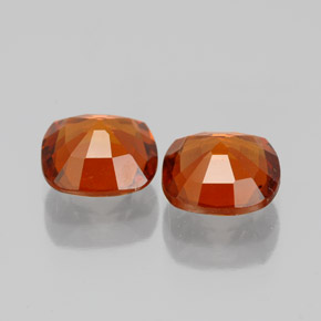 Achetez naturel 3,13ct rouge grenat hessonite gems, coupe coussin, en provenance sri lanka chez gemselect. en stock, livraison internationale!