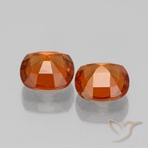 Shop natural 2.97ct Orange moyen Grenat Hessonite gems, Coussin, from Sri Lanka at GemSelect. In stock, global shipping!