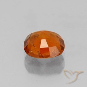 Grenat Hessonite Orange rougeâtre naturelle Coussin, 1.22 ct, SI