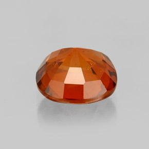 Grenat hessonite rouge naturelle coupe coussin, 1,62 ct, VS-SI