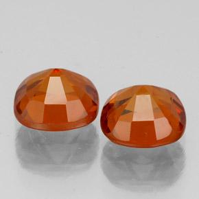 Shop natural 2.20ct Ambre orange Grenat Hessonite gems, Coussin, from Sri Lanka at GemSelect. In stock, global shipping!