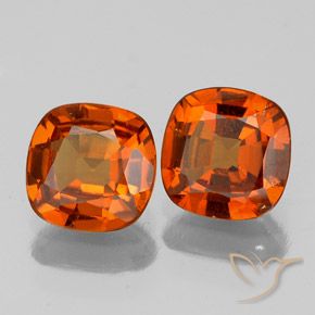 Shop natural 1.72ct Orange moyen Grenat Hessonite gems, Coussin, from Sri Lanka at GemSelect. In stock, global shipping!