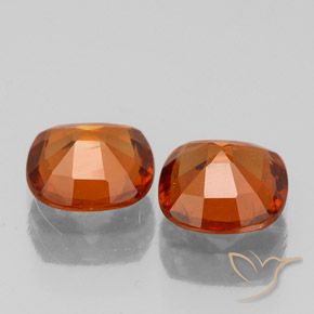 Shop natural 1.72ct Orange moyen Grenat Hessonite gems, Coussin, from Sri Lanka at GemSelect. In stock, global shipping!