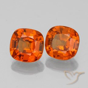 Shop natural 2.12ct Orange feu Grenat Hessonite gems, Coussin, from Sri Lanka at GemSelect. In stock, global shipping!