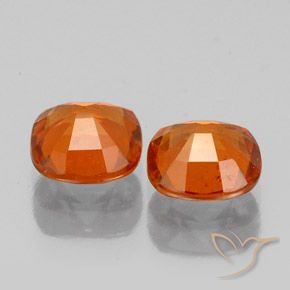 Shop natural 2.12ct Orange feu Grenat Hessonite gems, Coussin, from Sri Lanka at GemSelect. In stock, global shipping!