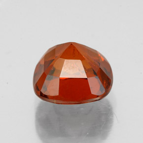 Grenat hessonite orange naturelle coupe coussin, 2,45 ct, VS-SI