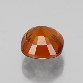 Grenat hessonite orange naturelle coupe coussin, 2,04 ct, VS-SI