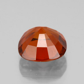 Grenat hessonite orange naturelle coupe coussin, 2,18 ct, VS-SI
