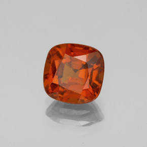 Grenat Hessonite Rouge vif naturelle Coupe coussin, 2.16 ct, VS-SI