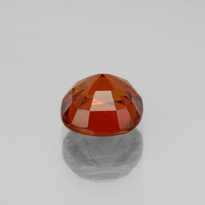Grenat Hessonite Rouge feu naturelle Coupe coussin, 2.04 ct, VS-SI