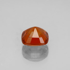 Grenat hessonite orange naturelle coupe coussin, 1,78 ct, VS-SI