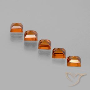 Shop natural 1.86ct Orange moyen Grenat Hessonite gems, Carré, from Sri Lanka at GemSelect. In stock, global shipping!