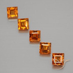 Shop natural 1.84ct Orange moyen-foncé Grenat Hessonite gems, Carré, from Sri Lanka at GemSelect. In stock, global shipping!