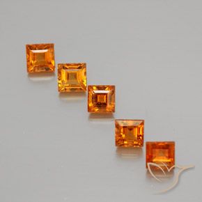 Shop natural 1.99ct Orange jaunâtre Grenat Hessonite gems, Carré, from Sri Lanka at GemSelect. In stock, global shipping!