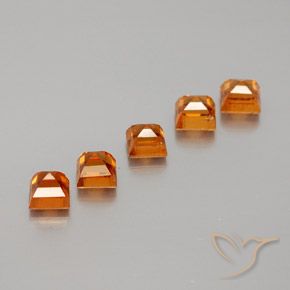 Shop natural 1.99ct Orange jaunâtre Grenat Hessonite gems, Carré, from Sri Lanka at GemSelect. In stock, global shipping!