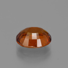Grenat hessonite orange naturelle coupe ovale, 2,68 ct, VS-SI
