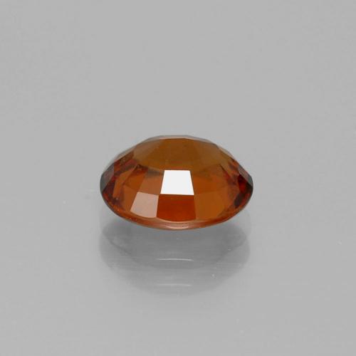 Grenat hessonite orange moyen naturelle coupe ovale, 2,13 ct, VS