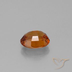 Grenat Hessonite Orange moyen naturelle ovale, 1.81 ct, VS