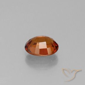 Grenat Hessonite Orange moyen naturelle ovale, 1.60 ct, VS