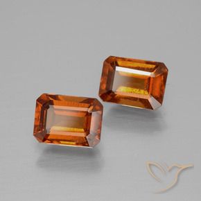 Shop natural 2.43ct Orange foncé Grenat Hessonite gems, Octogone / coupe Émeraude, from Sri Lanka at GemSelect. In stock, global shipping!