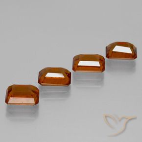 Shop natural 5.00ct Orange moyen Grenat Hessonite gems, Octogone / coupe Émeraude, from Sri Lanka at GemSelect. In stock, global shipping!