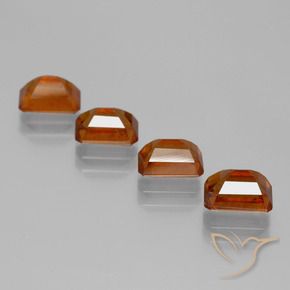 Shop natural 5.05ct Orange moyen Grenat Hessonite gems, Octogone / coupe Émeraude, from Sri Lanka at GemSelect. In stock, global shipping!