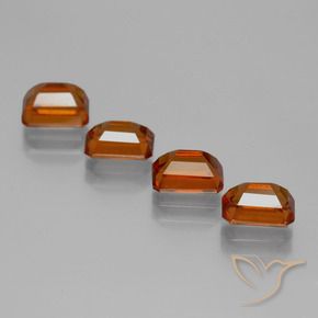 Shop natural 4.86ct Orange moyen Grenat Hessonite gems, Octogone / coupe Émeraude, from Sri Lanka at GemSelect. In stock, global shipping!