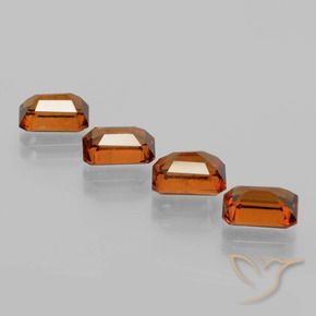 Shop natural 4.63ct Orange foncé Grenat Hessonite gems, Octogone / coupe Émeraude, from Sri Lanka at GemSelect. In stock, global shipping!