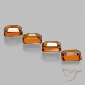 Shop natural 4.91ct Orange moyen Grenat Hessonite gems, Octogone / coupe Émeraude, from Sri Lanka at GemSelect. In stock, global shipping!