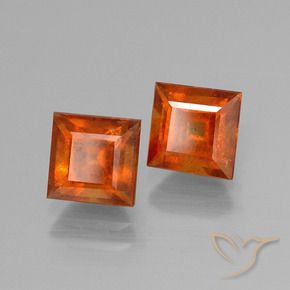 Shop natural 3.05ct Orange moyen Grenat Hessonite gems, Carré, from Madagascar at GemSelect. In stock, global shipping!