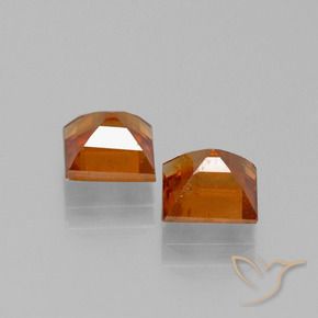 Shop natural 2.81ct Orange moyen Grenat Hessonite gems, Carré, from Madagascar at GemSelect. In stock, global shipping!
