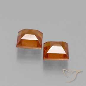 Shop natural 2.73ct Orange foncé Grenat Hessonite gems, Carré, from Madagascar at GemSelect. In stock, global shipping!