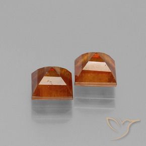 Achetez naturel 2.79ct Orange foncé Grenat Hessonite gems, Carré, En provenance Madagascar chez GemSelect. En stock, livraison internationale!