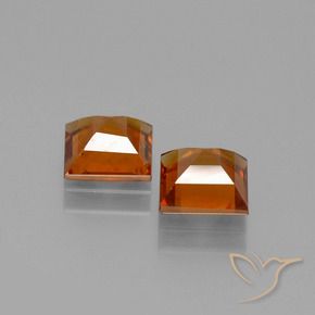 Shop natural 2.17ct Orange foncé Grenat Hessonite gems, Carré, from Madagascar at GemSelect. In stock, global shipping!