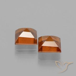 Shop natural 3.19ct Orange moyen Grenat Hessonite gems, Carré, from Sri Lanka at GemSelect. In stock, global shipping!