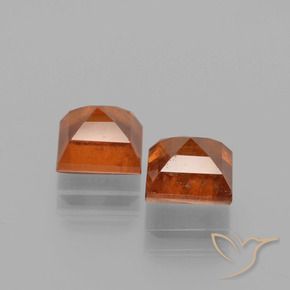 Shop natural 2.91ct Orange moyen Grenat Hessonite gems, Carré, from Sri Lanka at GemSelect. In stock, global shipping!