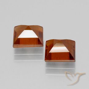 Shop natural 3.82ct Orange foncé Grenat Hessonite gems, Carré, from Sri Lanka at GemSelect. In stock, global shipping!