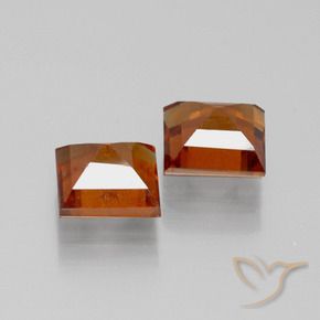 Shop natural 3.25ct Orange foncé Grenat Hessonite gems, Carré, from Sri Lanka at GemSelect. In stock, global shipping!
