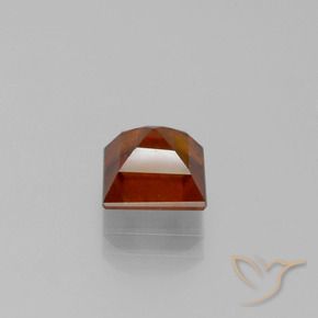 Grenat Hessonite Orange foncé naturelle Carré, 2.13 ct, VS-SI