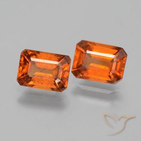 Shop natural 2.36ct Orange foncé Grenat Hessonite gems, Octogone / coupe Émeraude, from Sri Lanka at GemSelect. In stock, global shipping!